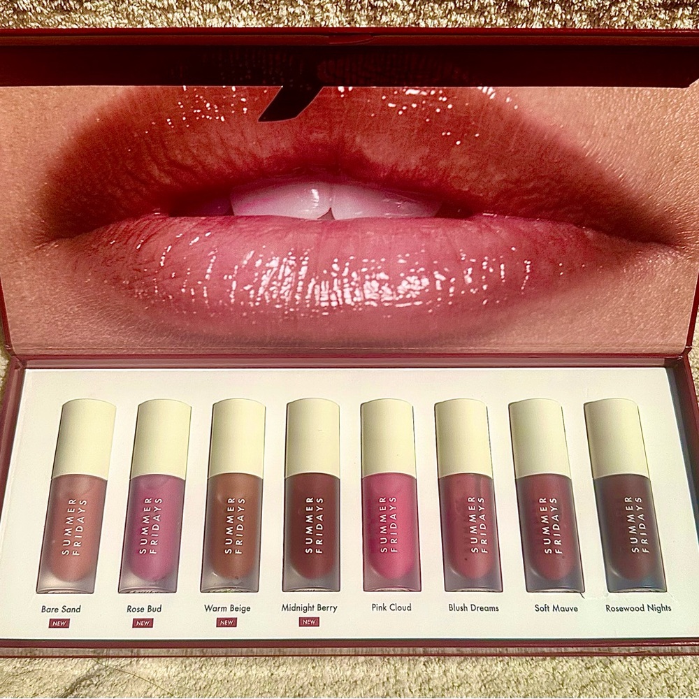 Summer Fridays Dream Lip Oil Full PR Collection-
